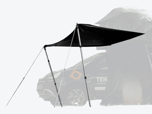 Pieds télescopiques TentBox 2 pièces mode aile auvent camping vanlife