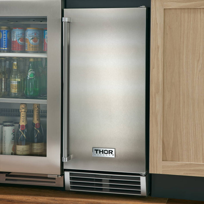 Thor Kitchen 15" Built-In Ice Maker in Stainless Steel TIM1501