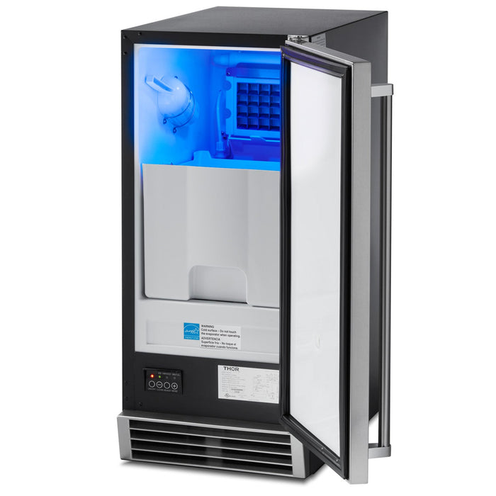 Thor Kitchen 15" Built-In Ice Maker in Stainless Steel TIM1501