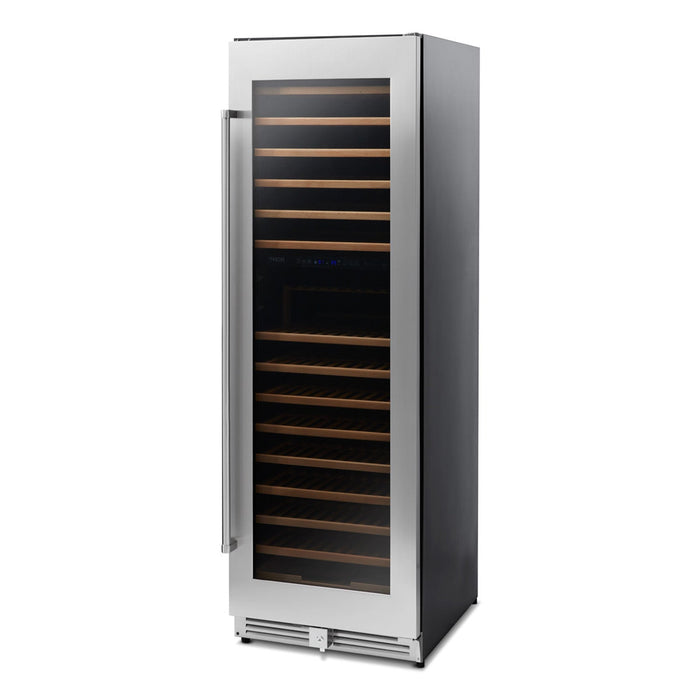 Thor Kitchen 24 Inch Dual Zone Wine Cooler, 162 Wine Bottle Capacity TWC2403DI