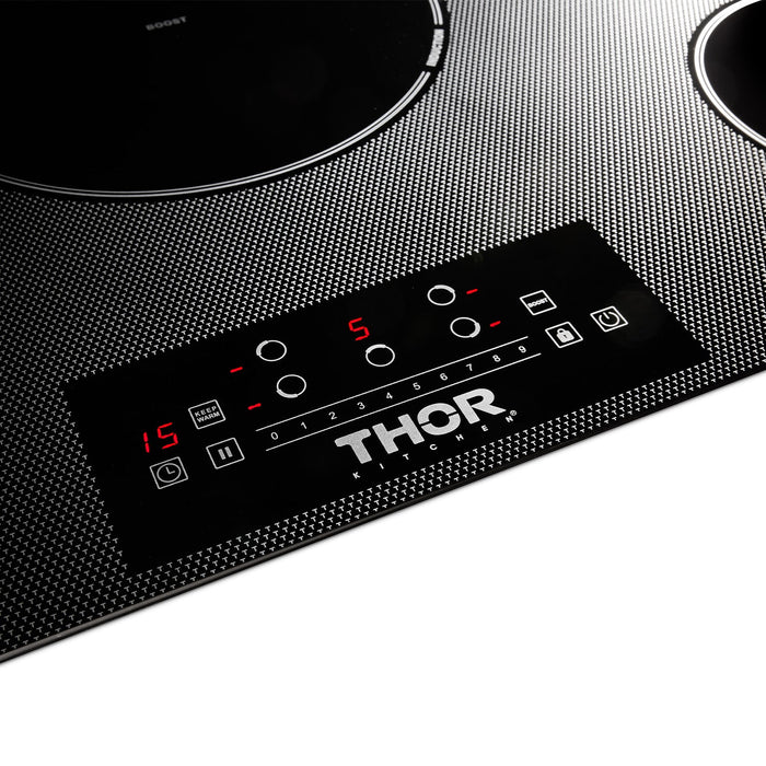 Thor Kitchen 36" Built-In Induction Cooktop with 5 Elements TIH36