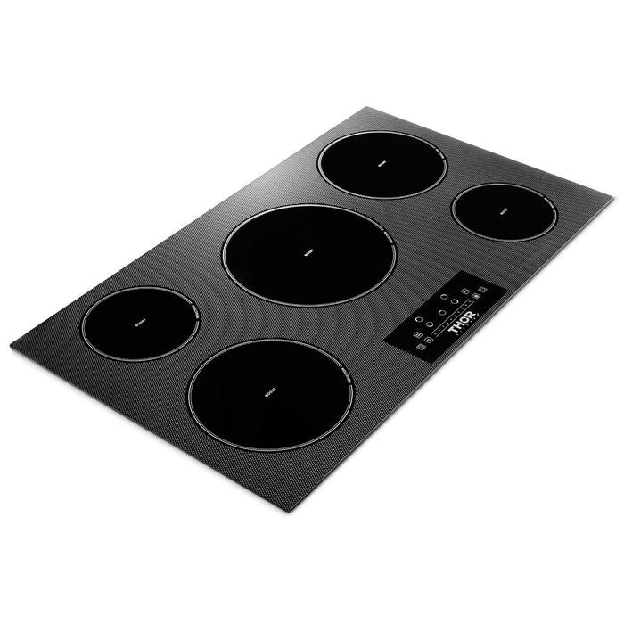 Thor Kitchen 36" Built-In Induction Cooktop with 5 Elements TIH36