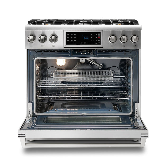 Thor Kitchen 36" Tilt Panel Professional Gas Range TRG3601