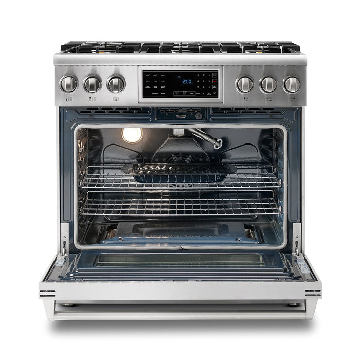 Thor Kitchen 36" Tilt Panel Professional Gas Range TRG3601