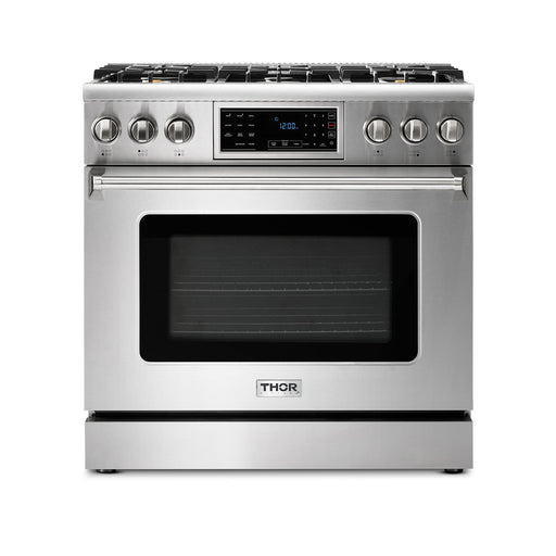 Thor Kitchen 36" Tilt Panel Professional Gas Range TRG3601