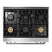 Thor Kitchen 36" Tilt Panel Professional Gas Range TRG3601