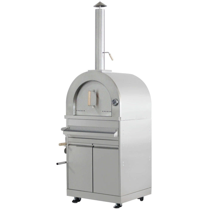 Thor Kitchen Outdoor Kitchen Pizza Oven And Cabinet In Stainless Steel MK07SS304