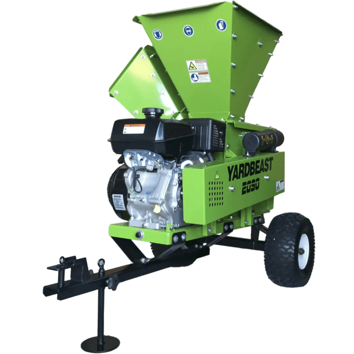 Wood Chipper Shredder | 14.5HP | 429 cc | 3.5''Chipping Capacity |YardBeast 2090