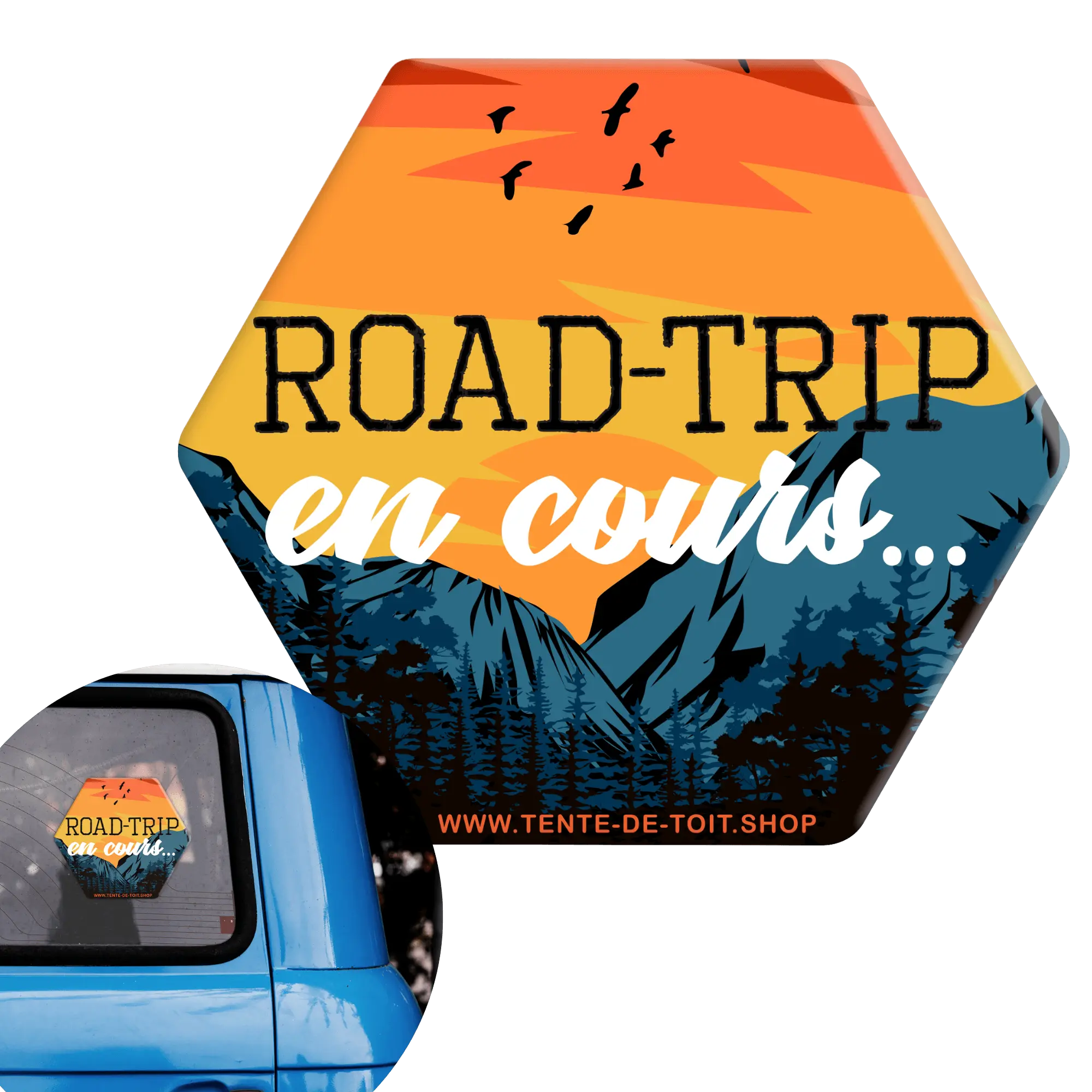 Sticker voiture 