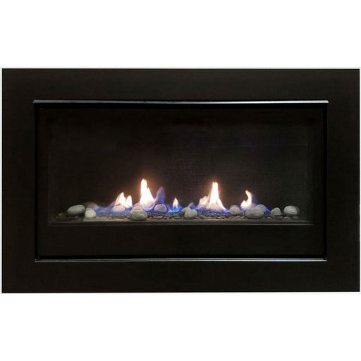 Amantii Sierra Flame Boston 36" Gas-Burning Direct Vent Builder's Linear Fireplace - BOSTON-36-NG-EI