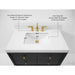 Ancerre 36” Momo Bathroom Vanity Oak Single Sink VTS-Momo-36-Oak-WQZ