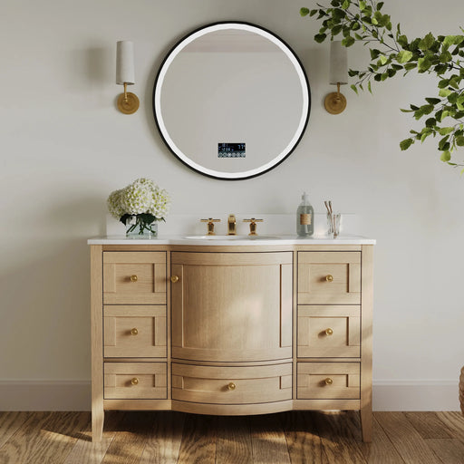 Ancerre 42” Lauren Bathroom Vanity Oak Single Sink VTS-Lauren-42-Oak-WQZ