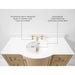 Ancerre 42” Lauren Bathroom Vanity Oak Single Sink VTS-Lauren-42-Oak-WQZ