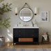 Ancerre 48” Momo Bathroom Vanity Oak Single Sink VTS-Momo-48-Oak-WQZ