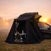 annexe tente de toit Famille XL, annexe tente de toit familiale, auvent tente de toit, annexe camping étanche, salon de camping extérieur, accessoire tente de toit Famille, annexe vanlife, auvent tente de toit Lexagones