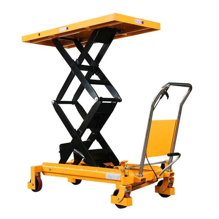 Double Scissor Lift Table | 1760 lbs Capacity | Lifting Height 59'' | Apollolift A-2010