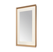 Aquadom Madison 24''x 36'' x 2.28'' LED Lighted Chamfer Frame Mirror with Defogger Chrome Brushed Gold Finish