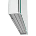 Aquadom Royale 48" x 30" Rectangle Recessed or Surface Mount Bi-View Bathroom Medicine Cabinet