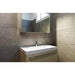 Aquadom Royale 48" x 30" Rectangle Recessed or Surface Mount Bi-View Bathroom Medicine Cabinet