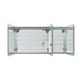 Aquadom Signature Royale 60'' × 30'' LED Lighted Medicine Cabinet