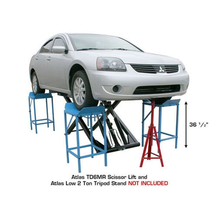 Atlas Alignment Wheel Stand Package ATTD-SLJ-A000 — Set of 4 Professional Automotive Stands