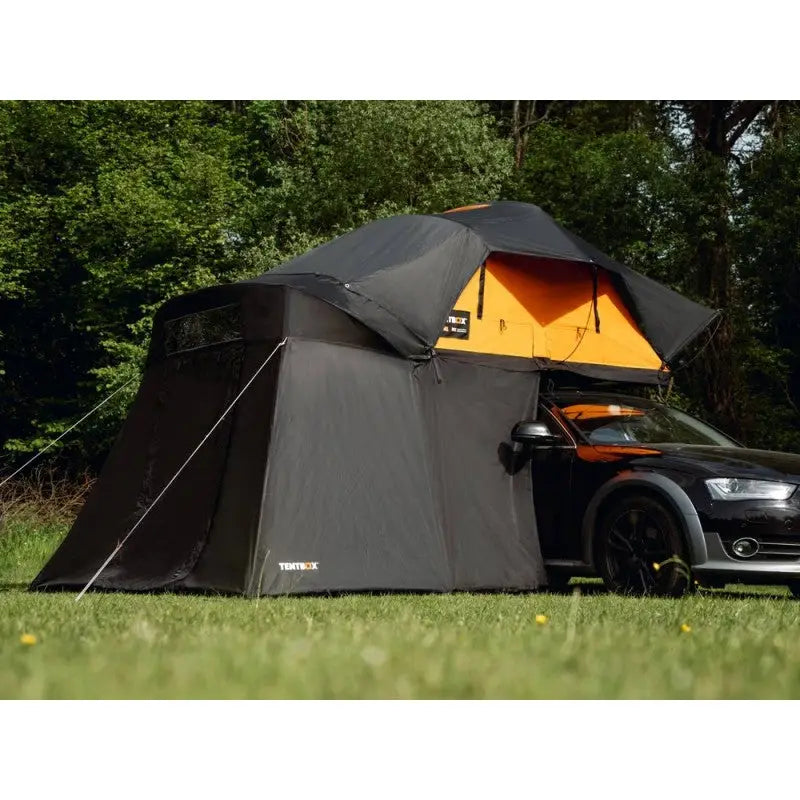 Auvent Tente de Toit TentBox Lite XL–Espace de Vie Abrité | Camping Vanlife Famille TentBox