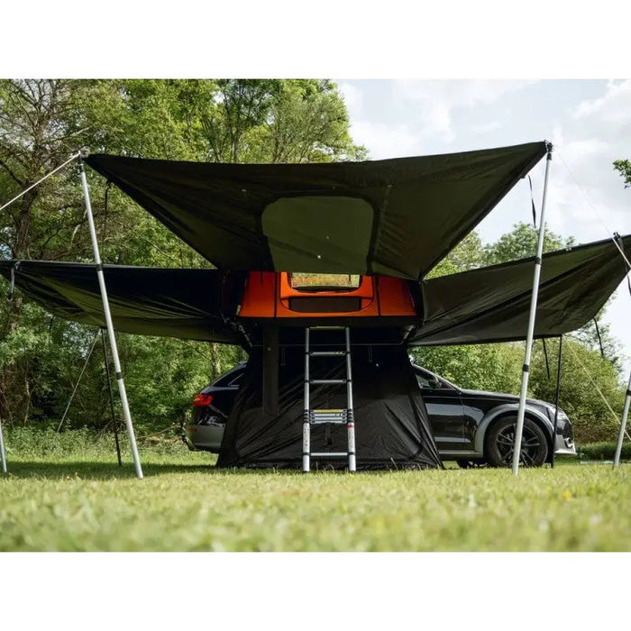 Auvent Tente de Toit TentBox Lite XL–Espace de Vie Abrité | Camping Vanlife Famille TentBox