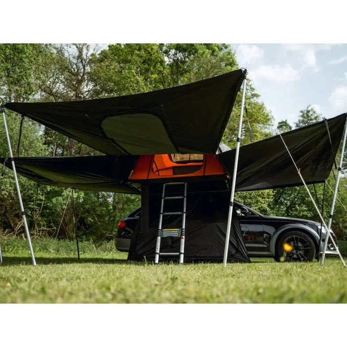 Auvent Tente de Toit TentBox Lite XL–Espace de Vie Abrité | Camping Vanlife Famille TentBox
