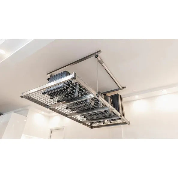 auxx-lift3-x6-storage-lift-platform-400lbs-silver-finish-with-remote-AUXX-1400S-3X6F-SG