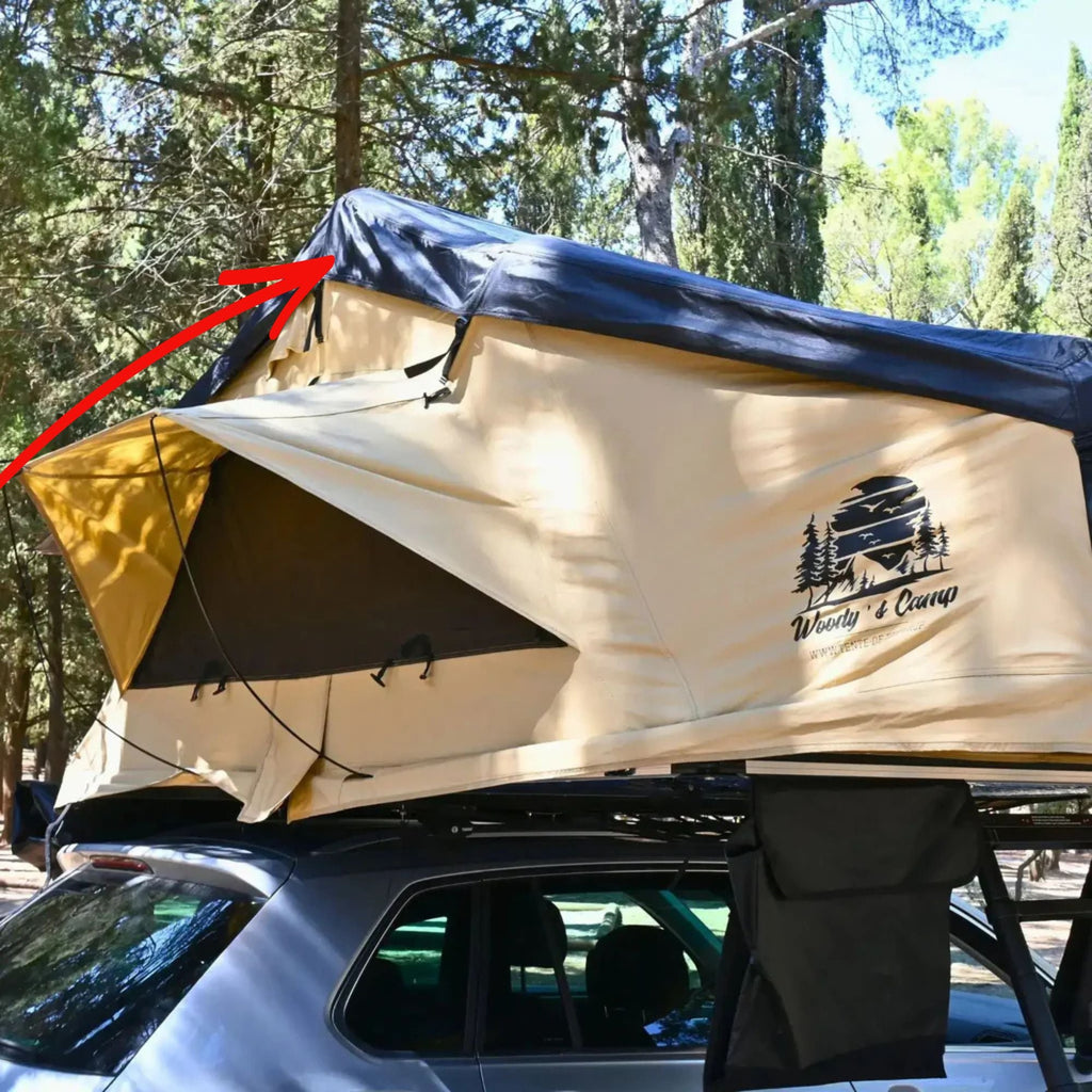 Bâche de Pluie/Double Toit de Rechange Tente de Toit Souple Woody’s Camp