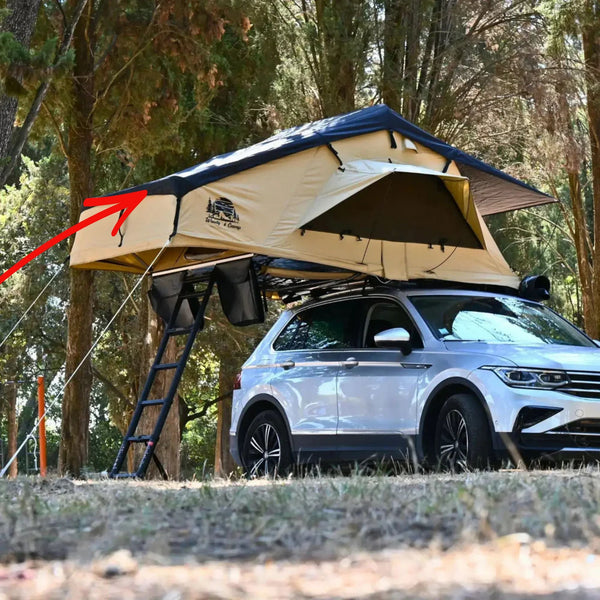 Bâche de Pluie/Double Toit de Rechange Tente de Toit Souple Woody’s Camp