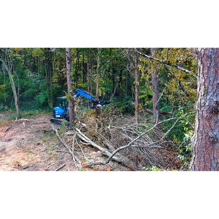 Mini Excavator Cutter Brush | 42'' | Blue Diamond Attachments