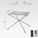 brasero camping pliable nomade feu camp table cuisson securite acier  (13)