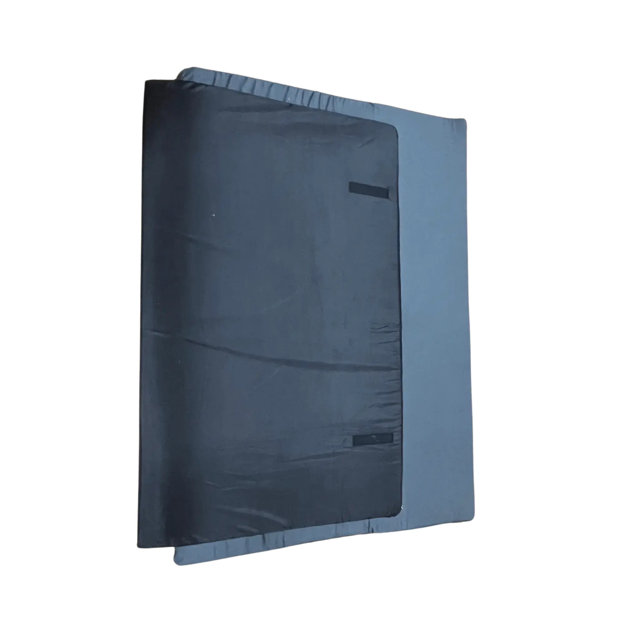 Matelas pour tente de toit rigide en gris, idéal pour 3 à 5 places. Confortable pour le camping avec de la mousse haute densité.