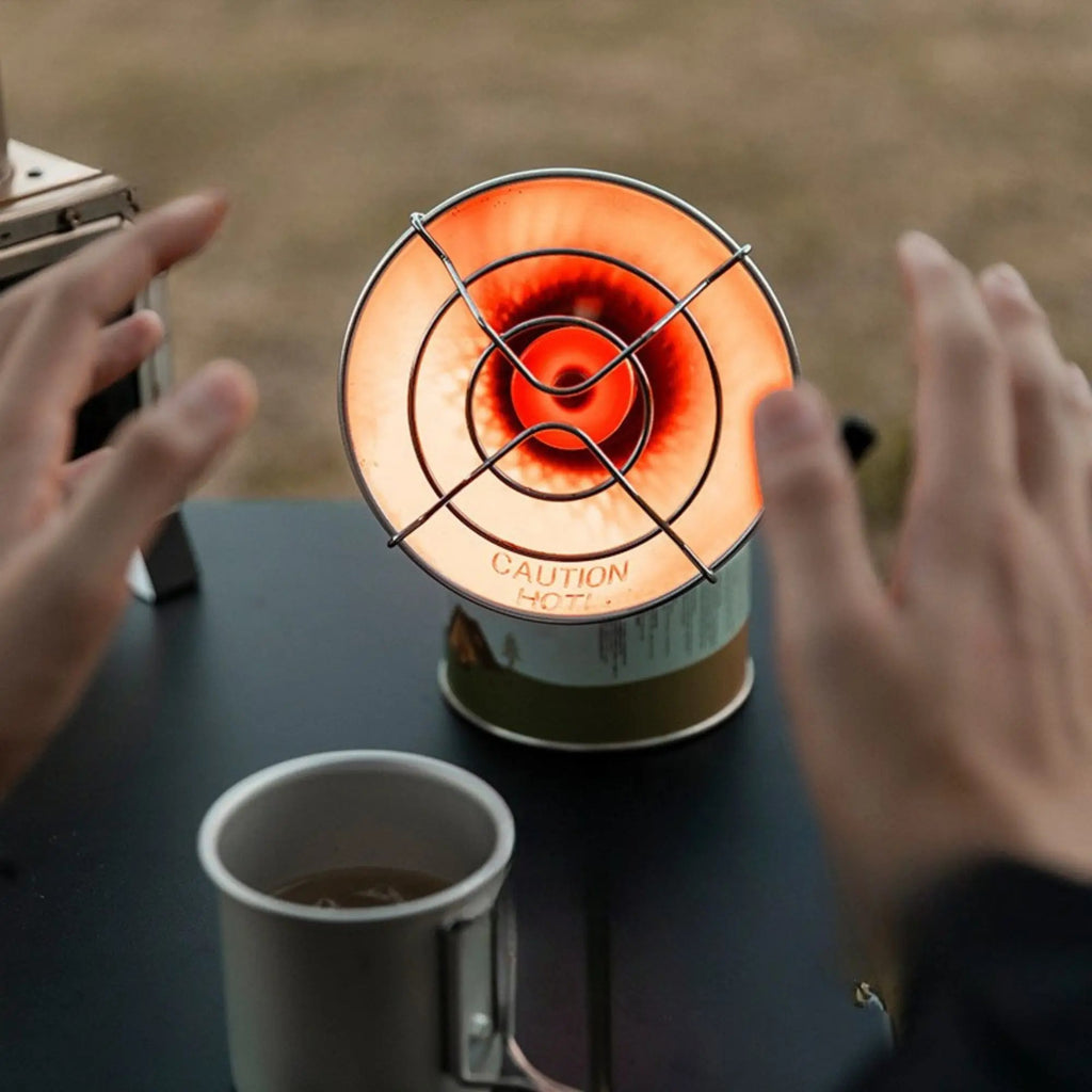 chauffage gaz camping hiver trepied chauffant acier portable pliable (8)