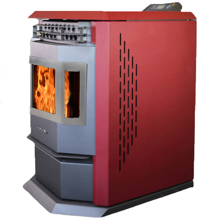 ComfortBilt Pellet Stove Burgundy HP22-Burgundy-SS