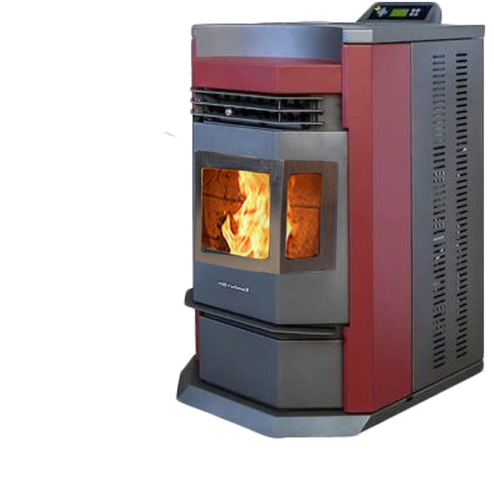 ComfortBilt Pellet Stove Burgundy HP22N-Burgundy-SS