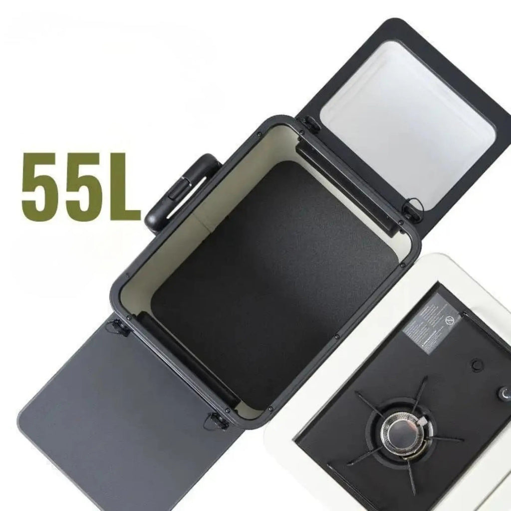 Cuisine nomade outdoor rangement et organisation