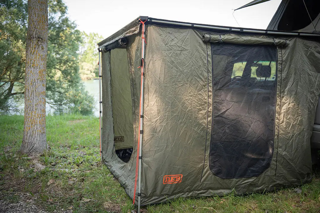 Cube Sous Auvent DEB Equipment — 2m / 2,5m / 360° | Espace de Vie Camping