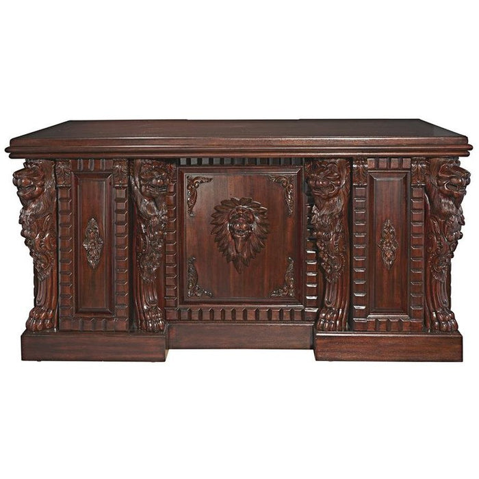 Design Toscano Lord Raffles Lion Executive Desk AF57224