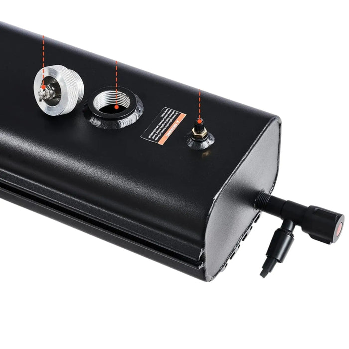 Réservoir d’eau douche galerie de toit – Douche solaire 15L / 26L / 30L Woody's Camp