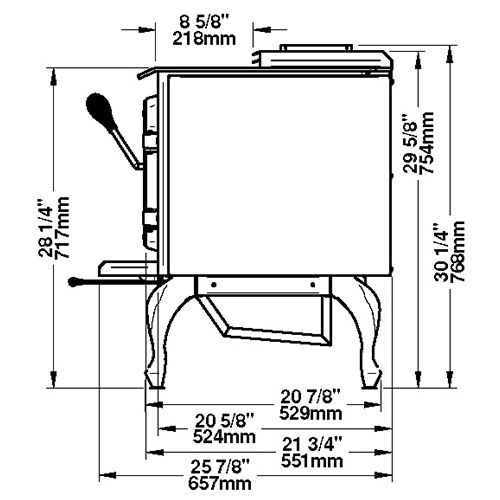 wood-stove-on-legs-brushed-nickel