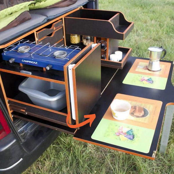 paire equerre charge lourde 100kg amenagement coffre voiture van camping cuisine de coffre, amenagement fourgon van voiture 25cm 50cm loquet fermeture