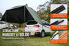 Auvent coffre Voiture 3x2,1 m – Grand Auvent Latéral Woody's Camp