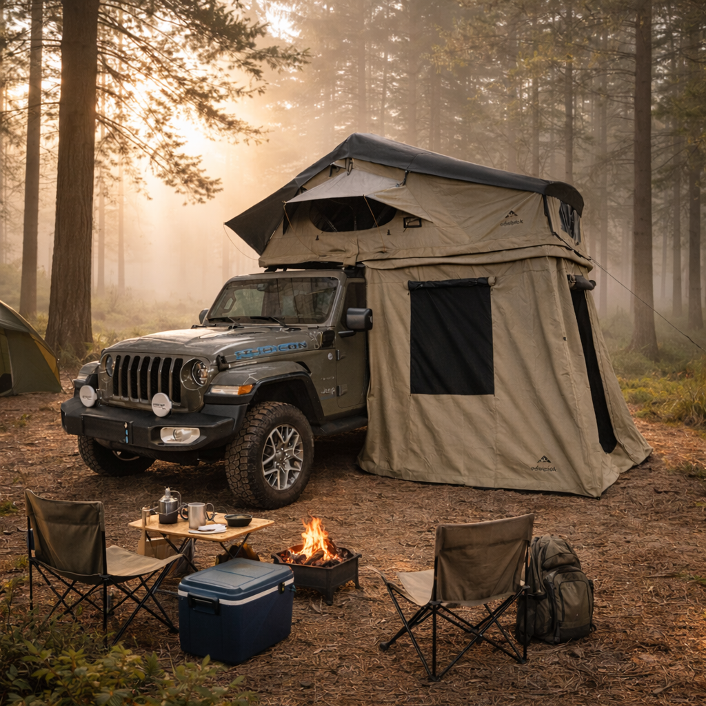 Annexe pour tente de toit souple 2-3 pers. Verzasca edelpick