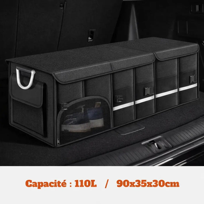 Organiseur de Coffre Pliable Étanche–Grande Capacité 110L - Woody’s Camp