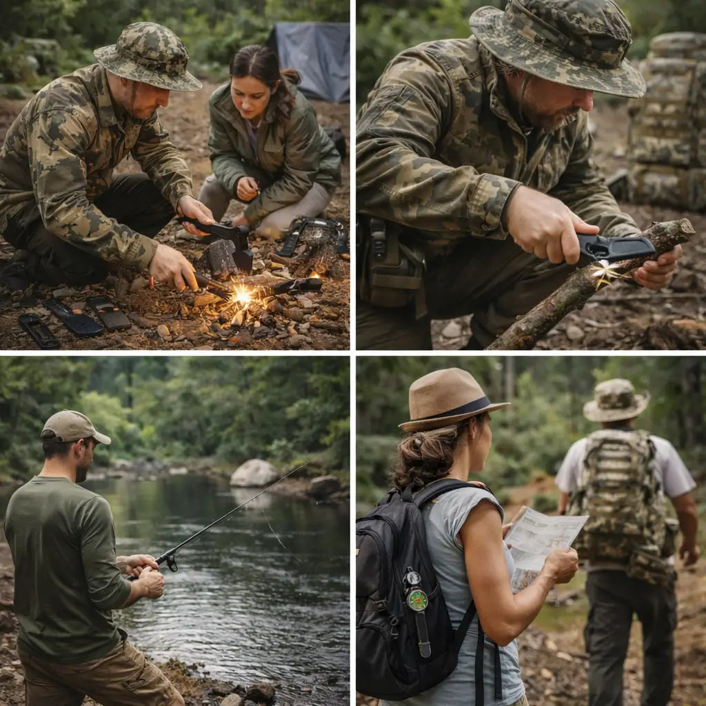 Équipement complet d'autonomie et de survie