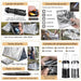 Sac tactique de Survie 72H Complet–80L + 30+ Équipements Outdoor Woody’s Camp