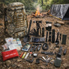 Sac tactique de Survie 72H Complet–80L + 30+ Équipements Outdoor Woody’s Camp