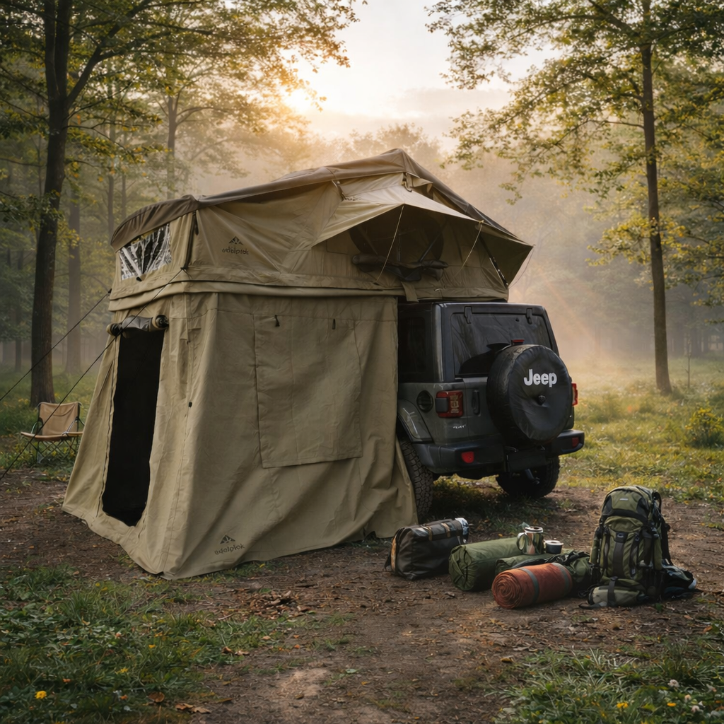 Annexe pour tente de toit souple 2-3 pers. Verzasca edelpick